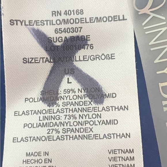 New! Skinny Dippers jelly beans suga babe laceup one piece swimsuit 37746 - Picture 9 of 11